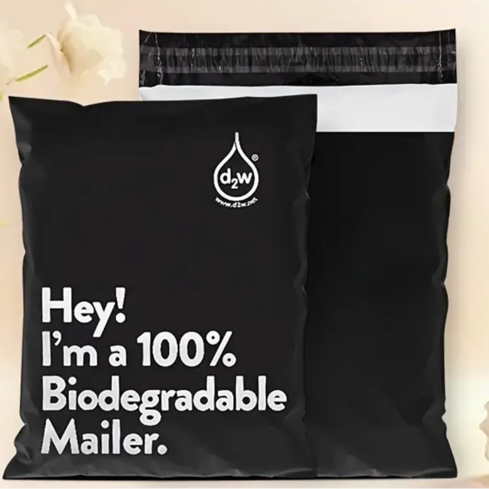 Biodegradable Black Mailer 10x13 (10 ct)